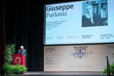 Inaugurazione congiunta dell'a.a. 2025/2026 - 27/03/2026 <br> Giuseppe Furlanis. Foto: Antonio Viscido