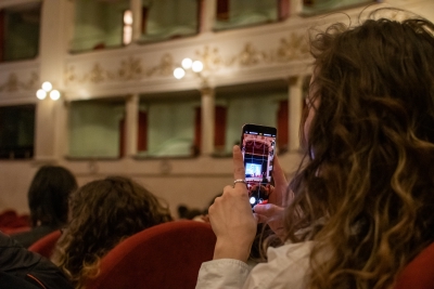Veduta del pubblico del Teatro Niccolini, ph. credits: Simona Cavallari